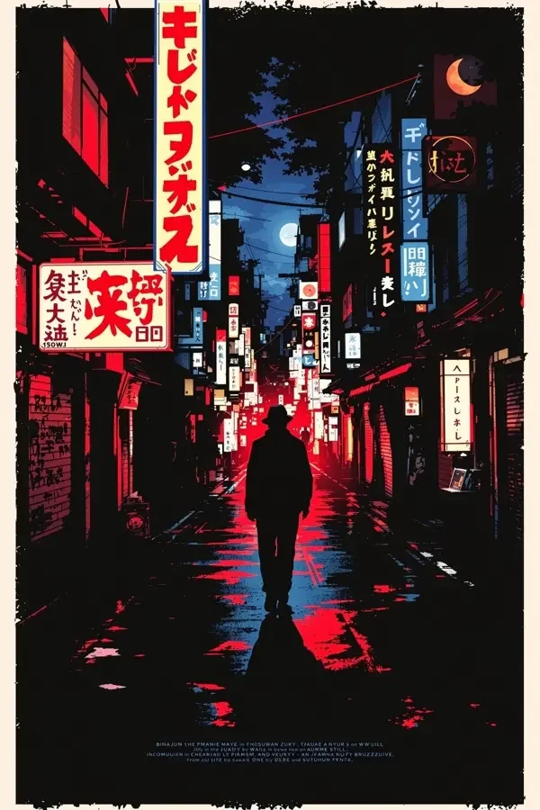 新宿夜行海报 · 手机在线电影 新宿夜行(新宿夜行)日本都市、悬疑电影海报
